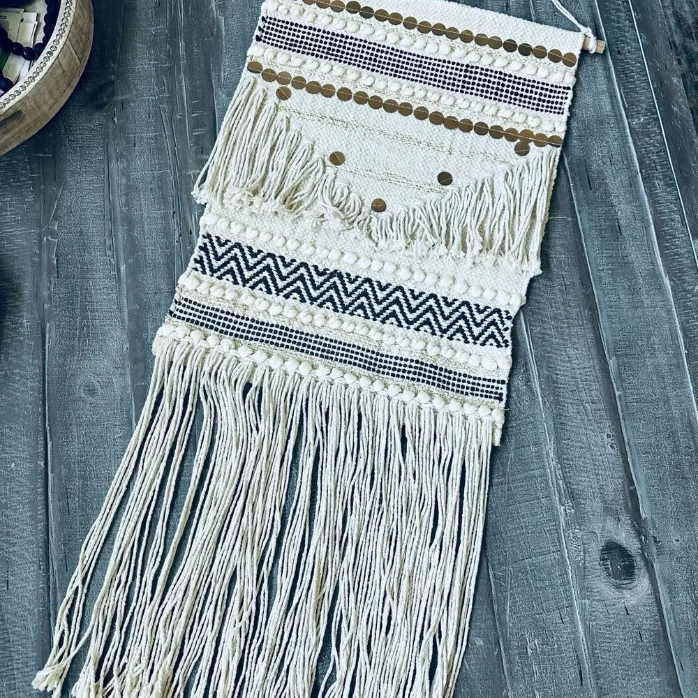 Boho Macrame Wall Hanging Tapestry Decor